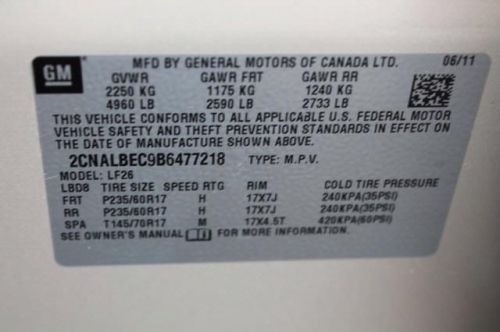 2011 chevrolet equinox ls