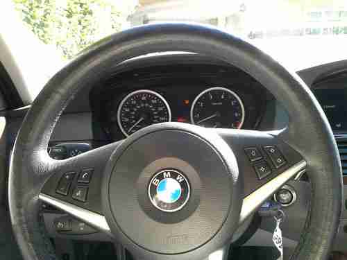 2007 BMW 550i sport package, heads-up display, park distance control, navigation, image 5