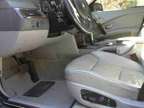 2007 BMW 550i sport package, heads-up display, park distance control, navigation, image 6