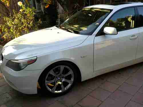 2007 BMW 550i sport package, heads-up display, park distance control, navigation, image 7