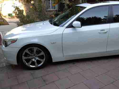 2007 BMW 550i sport package, heads-up display, park distance control, navigation, image 8