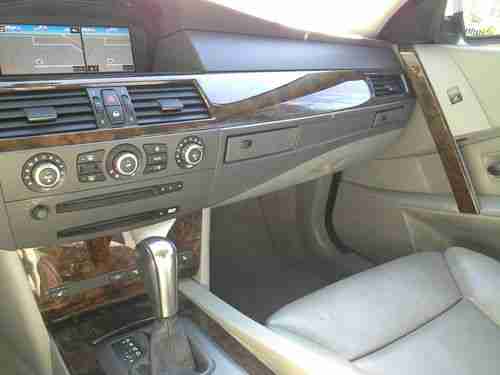 2007 BMW 550i sport package, heads-up display, park distance control, navigation, image 9