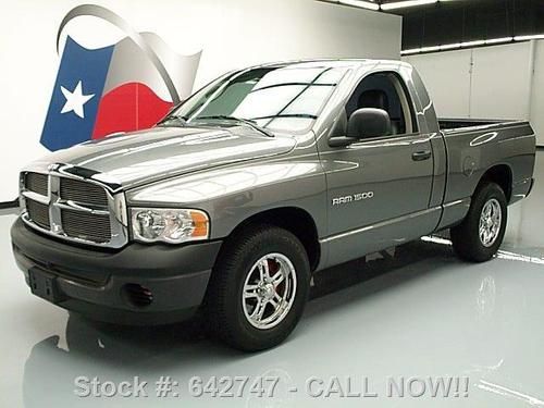 2005 dodge ram regular cab 6 speed bedliner 54k miles texas direct auto