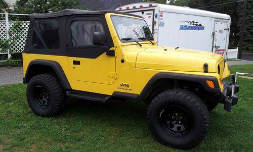 2006 jeep wrangler se sport utility 2-door 2.4l