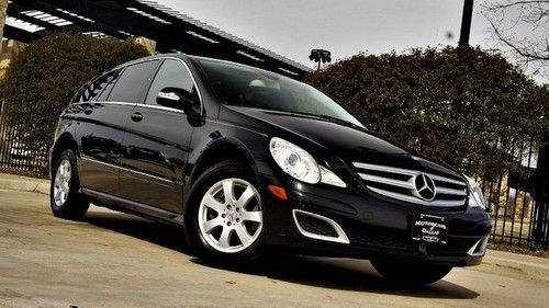 2007 mercedes benz r-350 navigation sunroof heated seats 3rd seats sat. radio