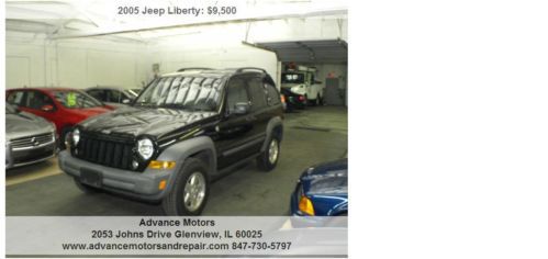 2005 jeep liberty sport sport utility 4-door 2.8l diesel