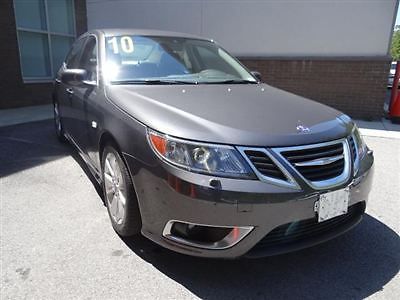 Saab 9-3 4dr sedan aero low miles manual gasoline 2.0l 4 cyl carbon gray metalli