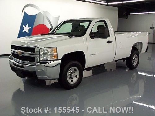 2010 chevy silverado 2500 regular cab 6.0l long bed 31k texas direct auto