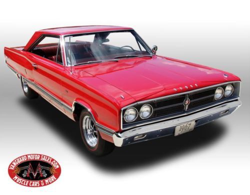 1967 dodge coronet red 440 automatic gorgeous