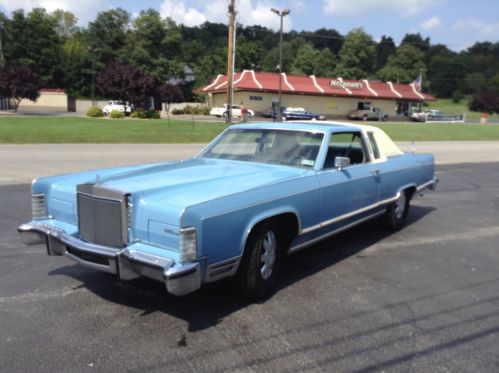 1978 lincoln mark v base coupe 2-door 6.6l