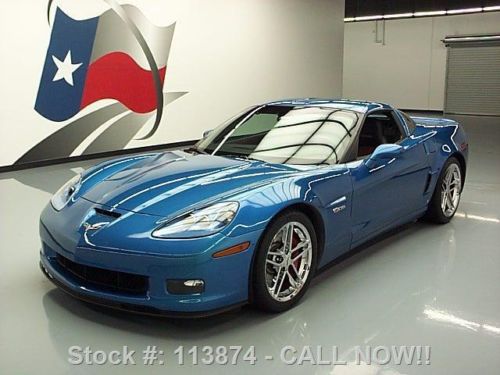 2008 chevy corvette z06 3lz heated seats nav hud 31k mi texas direct auto