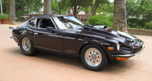 1973  datsun  240z   turnkey 9 second street legal.   rare find.     nissan 240z