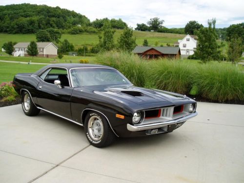 1974 plymouth barracuda. 440- six-pack .. alum heads. vintage a/c. the best ..