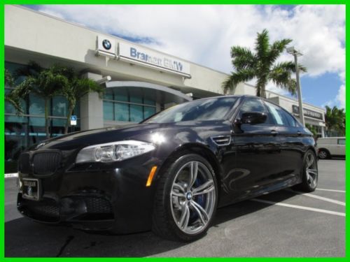 13 certified black sapphire 4.4l v8 m-5 sedan *driver assistance &amp; executive pkg