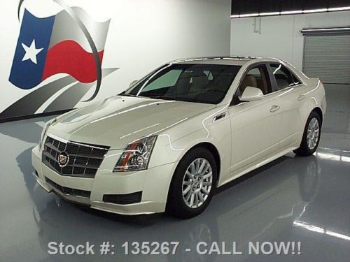 2011 cadillac cts luxury pano sunroof rearview cam 28k texas direct auto