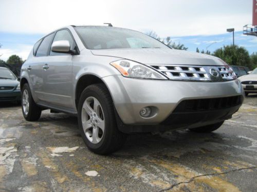 2005 nissan murano sl sport utility 4-door 3.5l