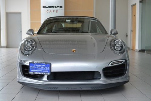 2700 mls!** 991 turbo s cab/burmster/r-camera/3m bra** $206k msrp!