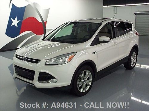 2013 ford escape sel ecoboost heated leather only 19k texas direct auto