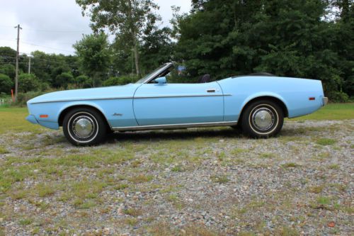 ** SUPER CLEAN & SOLID !!! ** 1973 MUSTANG CONVERTIBLE !!! POWER TOP !!, US $9,900.00, image 2