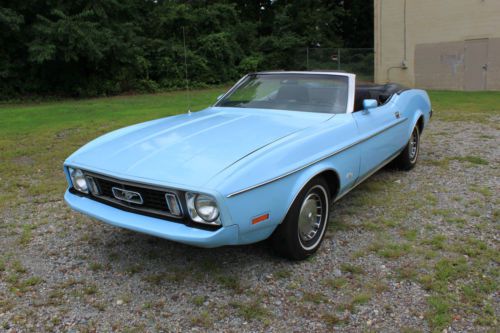 ** SUPER CLEAN & SOLID !!! ** 1973 MUSTANG CONVERTIBLE !!! POWER TOP !!, US $9,900.00, image 11