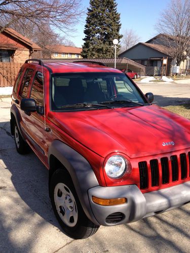 2004 jeep liberty sport sport utility 4-door 3.7l