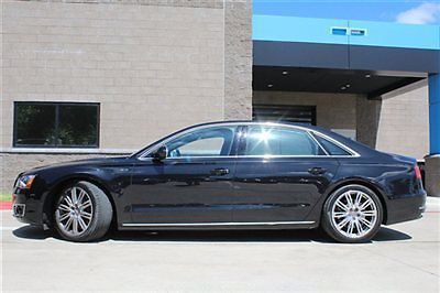 Audi a8 l 4dr sedan 6.3l automatic gasoline 6.3l 12 cyl phantom black pearl