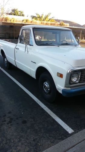 Fleetside lwb 1972 chevy pickup truck 1/2 ton