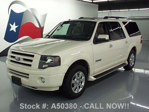 2008 ford expedition ltd el leather sunroof dvd 74k mi texas direct auto