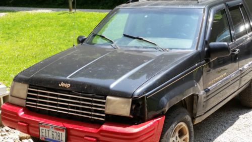 1996 jeep grand cherokee limited sport utility 4-door 5.2l