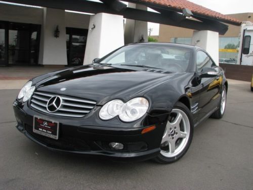 2003 mercedes benz sl500. loaded, amg sport pkg, nav, leather, clean car fax.