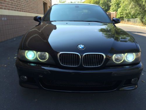 2003 bmw m5 carbon black/black