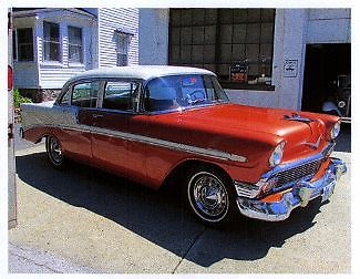 1956 chevrolet belair 4dr v8