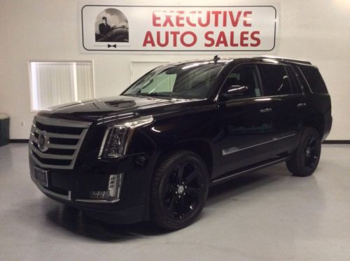 2015 cadillac escalade 4wd premium, new/17miles, factory 22&#034; wheels, loaded