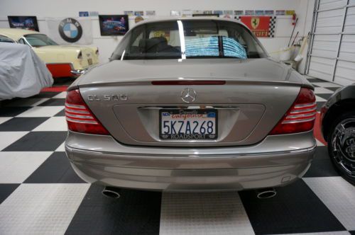 2003 Mercedes-Benz CL500 Coupe 5.0L 302 hp. AMG Sport PK. 52k mi. $102k msrp, US $16,500.00, image 5