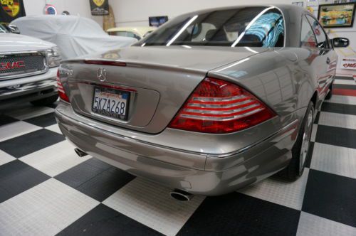 2003 Mercedes-Benz CL500 Coupe 5.0L 302 hp. AMG Sport PK. 52k mi. $102k msrp, US $16,500.00, image 6