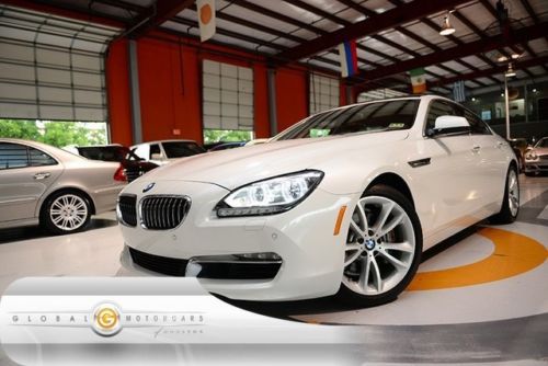 14 bmw 640i executive gran coupe 9k 1 own nav pdc cam vent keyless 4 zone