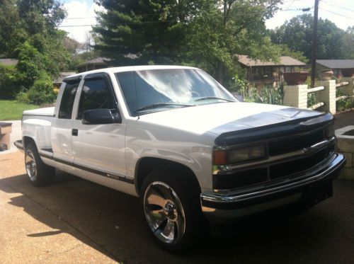 Rare find! 1995 chevrolet c1500 silverado extended cab pickup 2-door 5.7l