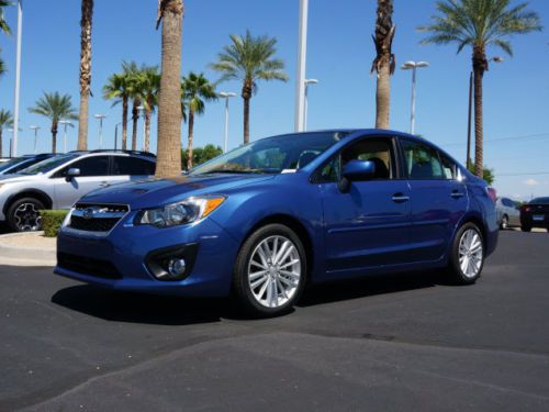 New 2014 impreza limited moonroof awd backup camera heated seats leather seats