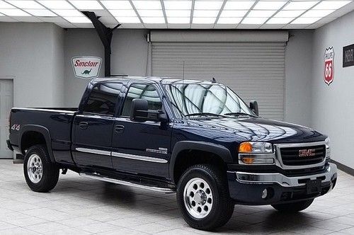 2007 2500hd diesel 4x4 slt crew cab heated leather bose 1 texas owner