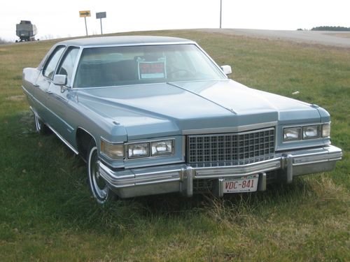 1976 cadillac fleetwood 60 special brougham sedan 4-door 8.2l