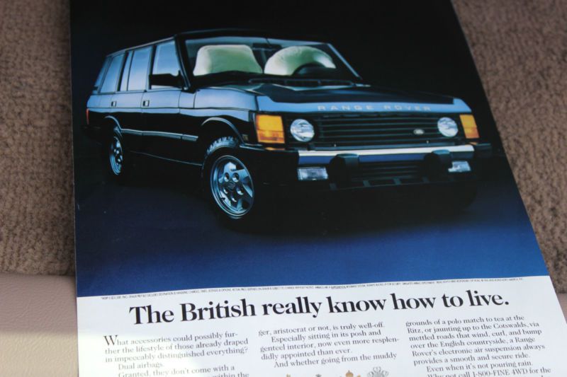 1995 land rover range rover