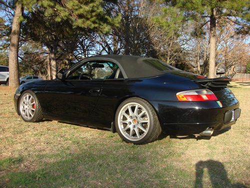 2000 porsche 911 carrera cabriolet 996 convertible widened unique sports car