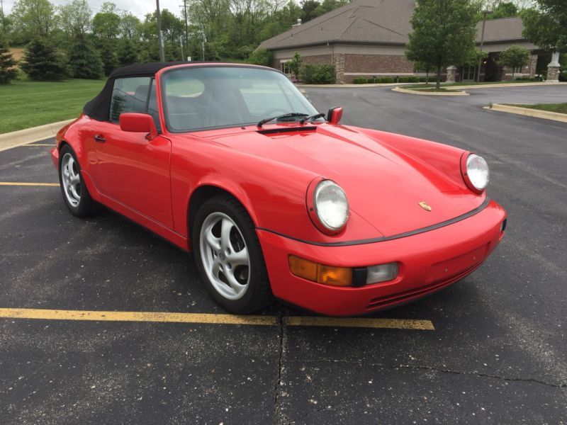 1991 porsche 911 convertible