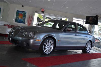 2008 jaguar s-type excellent condition leather moon roof navigation no reserve!