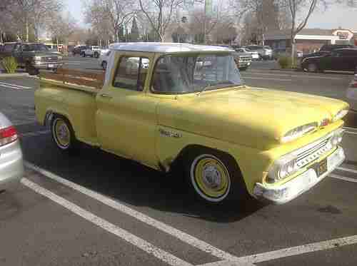 1960 Chevrolet Apache Short bed Step side, US $7,000.00, image 5