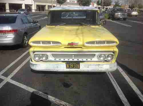 1960 Chevrolet Apache Short bed Step side, US $7,000.00, image 6