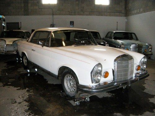 1965 mercedes benz 220se coupe w111