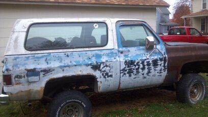 1979 chevrolet blazer project/rebuilder