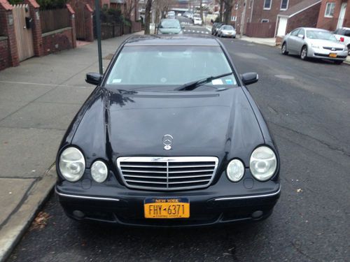 2001 mercedes-benz e55 amg  flood for parts