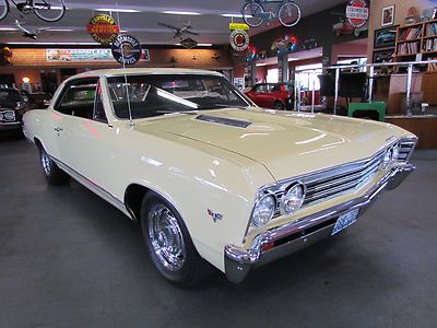 1967 chevrolet chevelle 350 4 speed ss hood butternut yellow